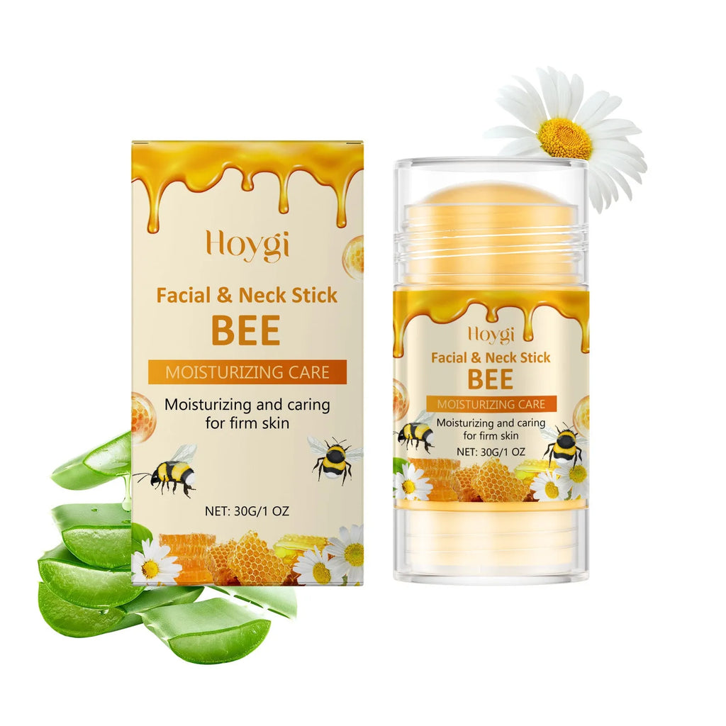 30g moisturising facial essence stick with beeswax and natural extracts including chamomile and aloe vera