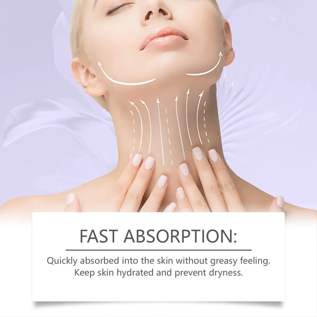 30g daily neck cream container with retinol and ceramide ingredients