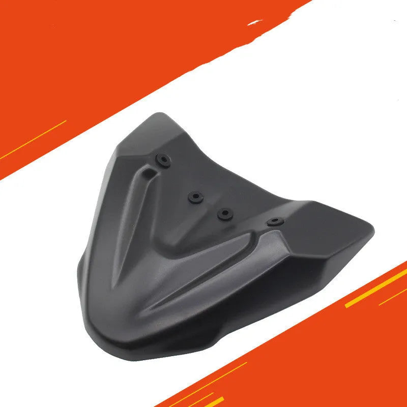 Black ABS fixed wind front wing for KTM 390/790 Adventure motorcycles 2019-2021 models