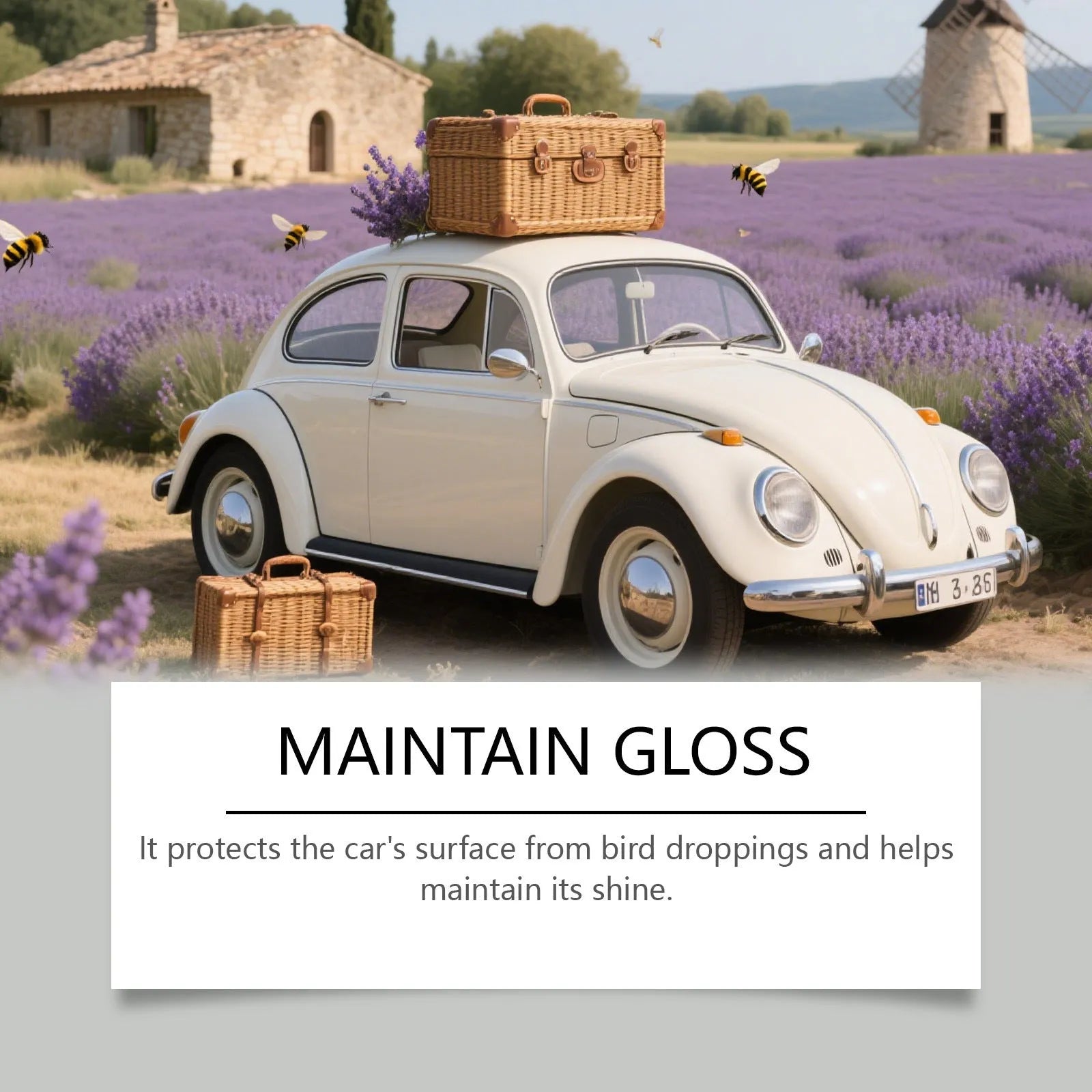 Ceramic coating spray bottle 120ml capacity with protective formulation for surface maintenance