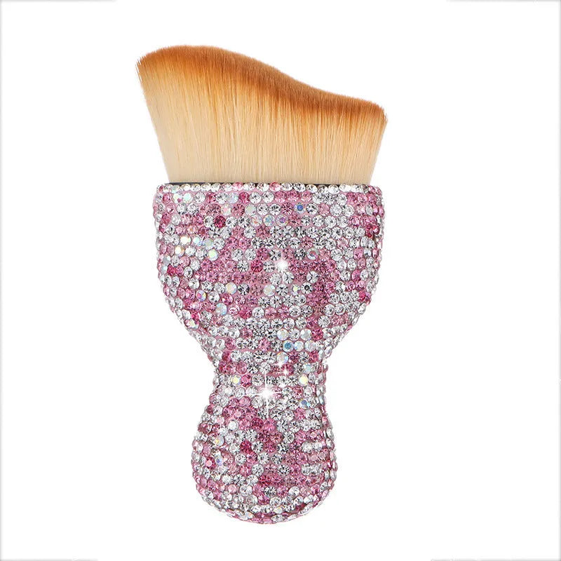 Car interior cleaning brush with soft PVC bristles in three colour options