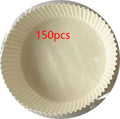 Disposable air fryer paper liners in round bowl shape with 4.5cm edges