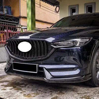 Mazda CX5 medium mesh modified GT sports air intake grille in GT silver finish