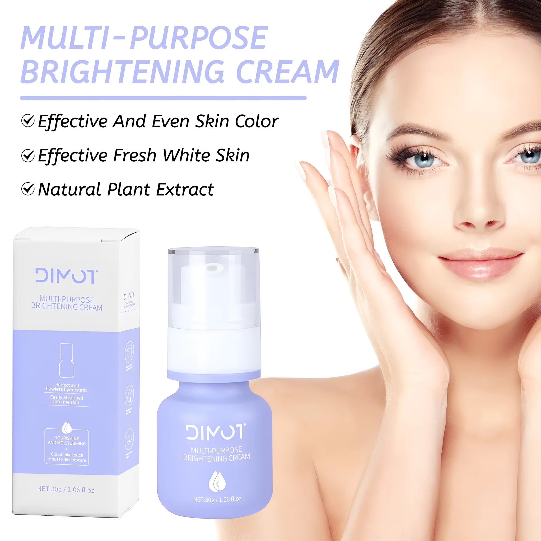 30ml tube of universal make-up primer and moisturising cream for all skin types.