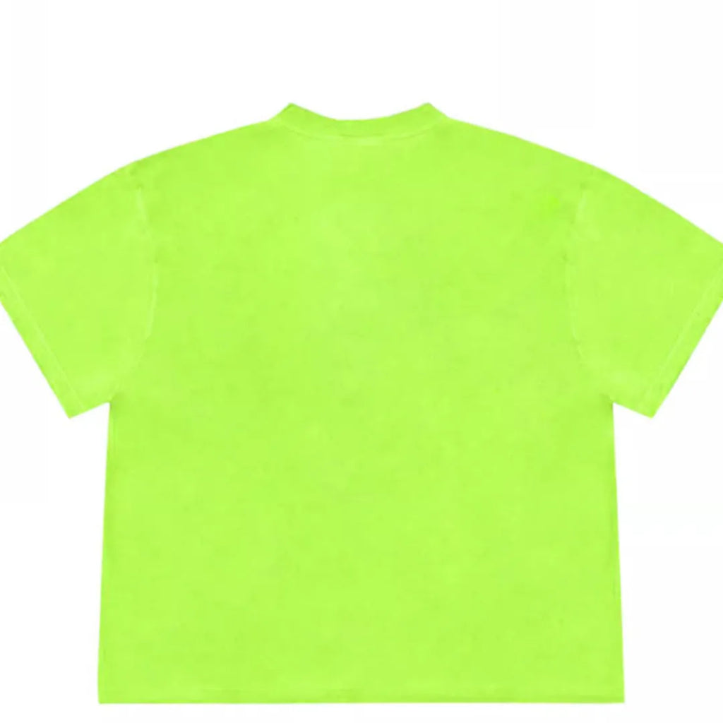 Blueberry fabric patchwork style t-shirt with fruit motifs and plant patterns in ice oxygen cotton