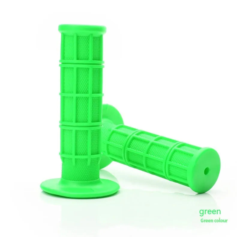 Set of motorcycle handlebar grip covers in various colours for 22mm diameter bars