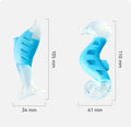 PU nylon dog chew toys in seahorse and tuna fish designs for puppy teething