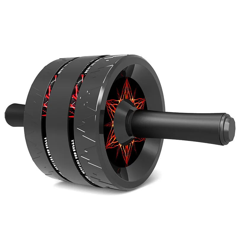 Flame pattern abdominal exercise wheel for core training in various colour options