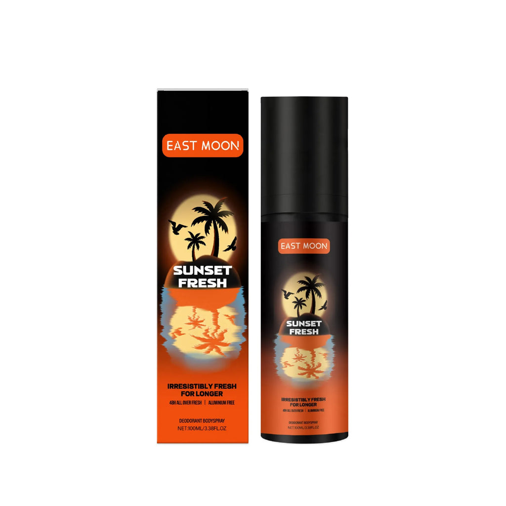 100ml men's fruit fragrance body care spray bottle with natural oils