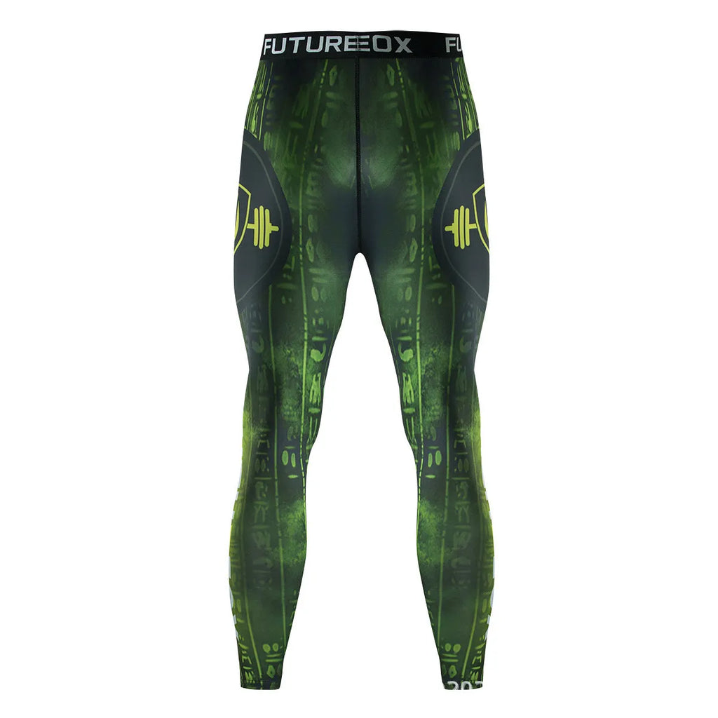 Men's slim-fit polyester sports suit in ZF016 colour, showing long-sleeve top and matching trousers for athletic use.