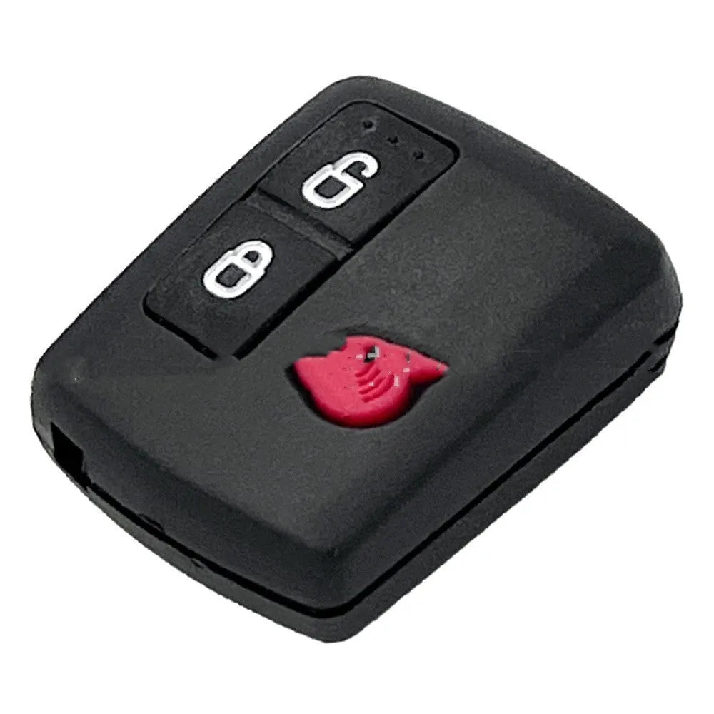 Ford car remote control key replacement shell in ABS plastic shown for 2+1 and 3+1 key styles.