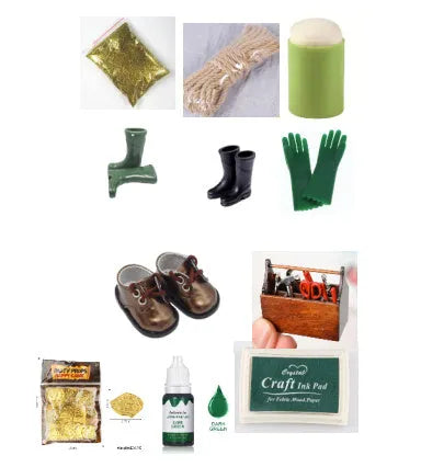 24 bottles of natural food colouring pigments for handmade soap, each 2.2x2.2x6cm with 10ml capacity