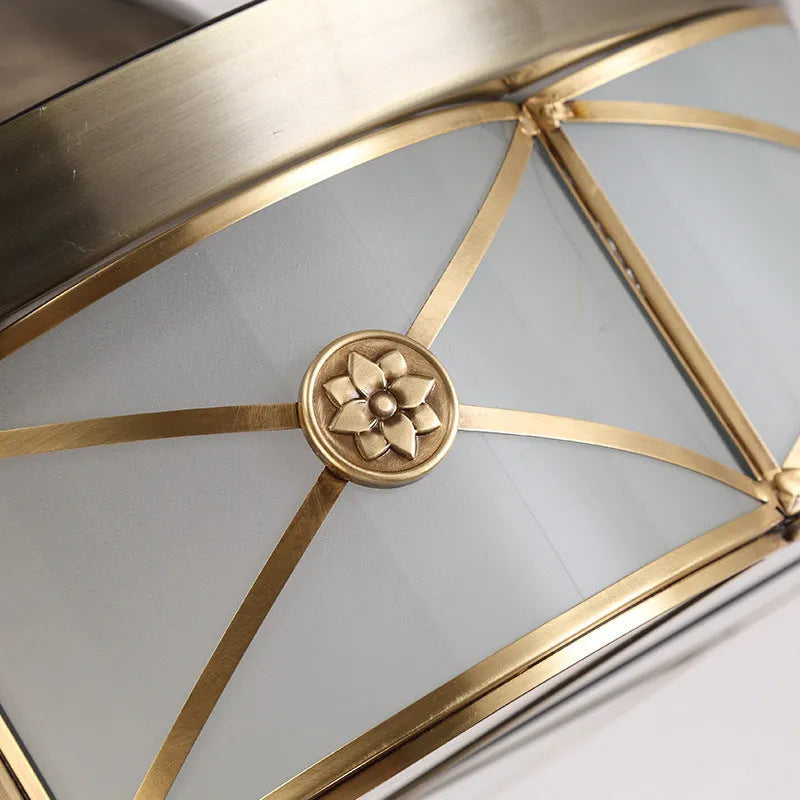 42 inch gold silent fan light with invisible blades and remote control