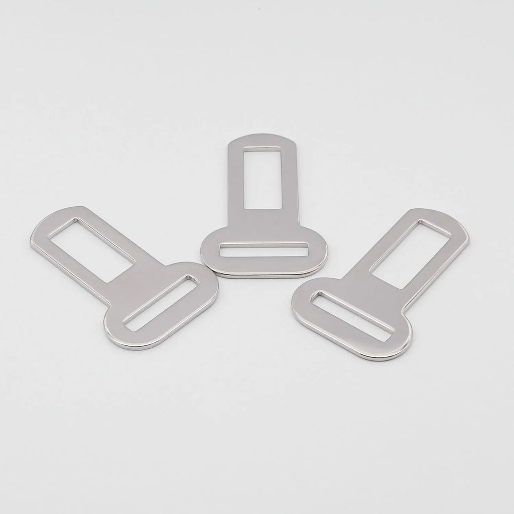 26mm silvery zinc alloy pet leash safety buckle with snap-hook design
