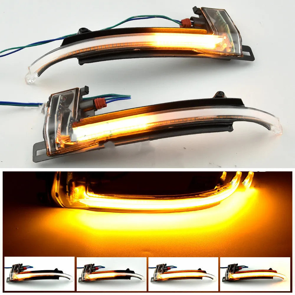 Dynamic LED mirror turn signal indicator for Audi B8 and B8.5 vehicles