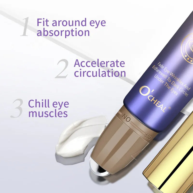 Jar of Ball Brightening Eye Cream with hyaluronic acid for dark circles and puffiness.