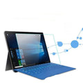 Tempered glass screen protector for Microsoft Surface tablet showing HD clarity and precise edge fit