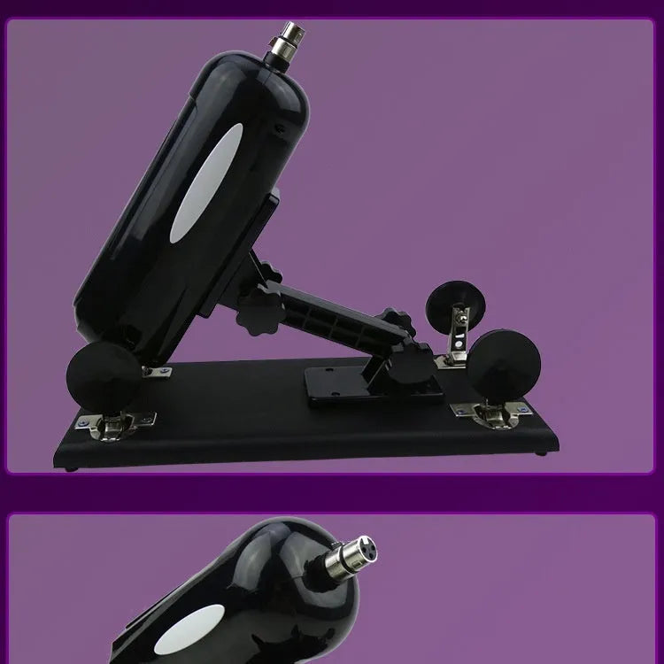 Bobb women's automatic telescopic thrusting sex tool in purple, black, or pink colours