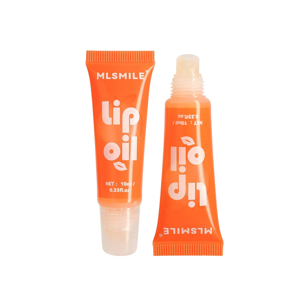 Moisturizing water light mirror lip gloss in 10ml hose tube, available in 6 colours.