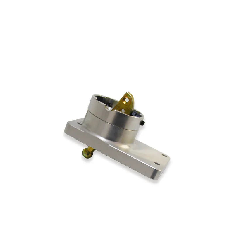 Polished silver aluminium short shift lever for Horton vehicles with mounting hardware
