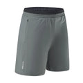 Men's loose fit ice silk quick-dry cropped pants in Army Green, Black and Gray colours for running workouts