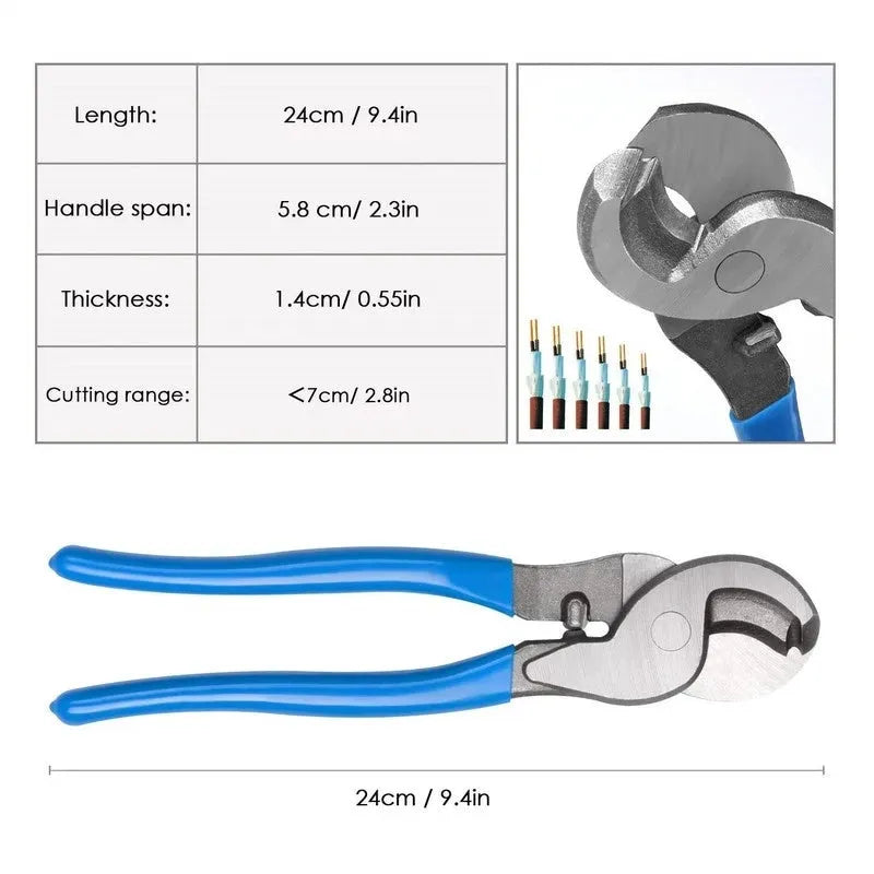 HX-50B wiring pliers with cable cutter for aluminium cable termination tools