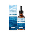 30ml Deep-Ocean Essential Oil bottle with blend of glycerin, tocopherol, and grape seed oil for skin care
