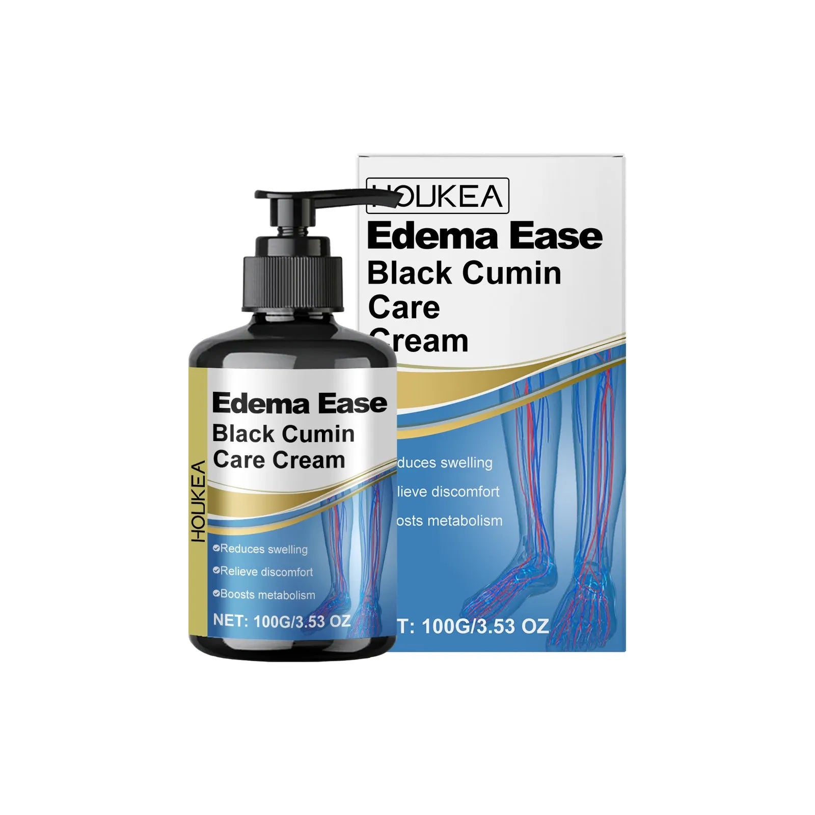 100g tube of herbal body soothing cream with cumin seed oil and vitamin E.