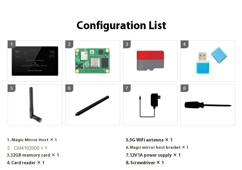 13.3-inch integrated computer voice assistant CM4 main control touch display with ABS housing and touch interface