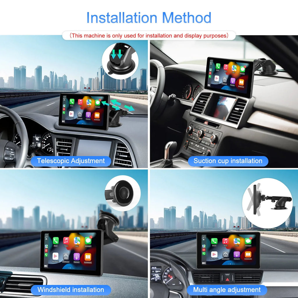 11.3-inch car touchscreen display unit with Android WiFi, CarPlay, and rear-view camera support.