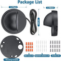 Low voltage outdoor step light with IP67 rating and 96x55mm dimensions for garden path illumination
