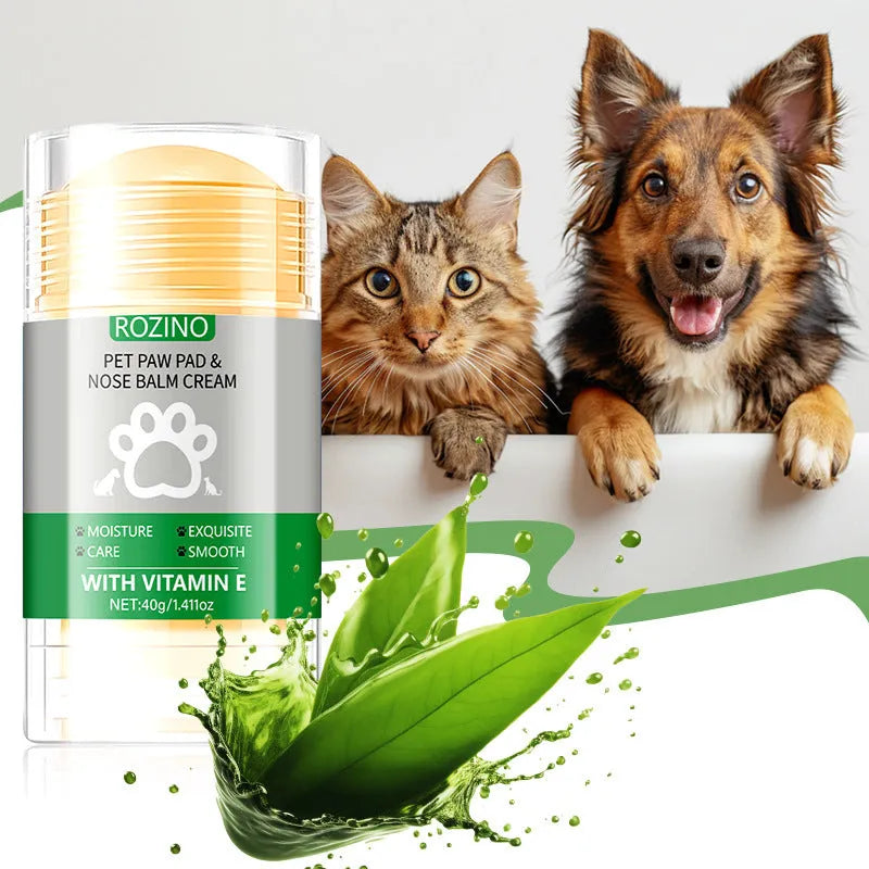 40g herb pet paw and neck cream with green tea, fragrant nose cream for general pet care