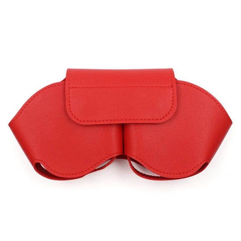 AirPods Max protective case in PU leather with sewing construction
