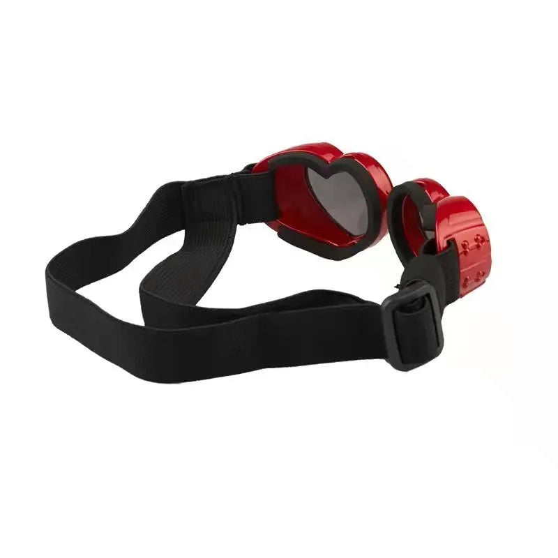 Pet glasses windproof eye protection 13.5x3.5cm TPEE PC frame in six colours