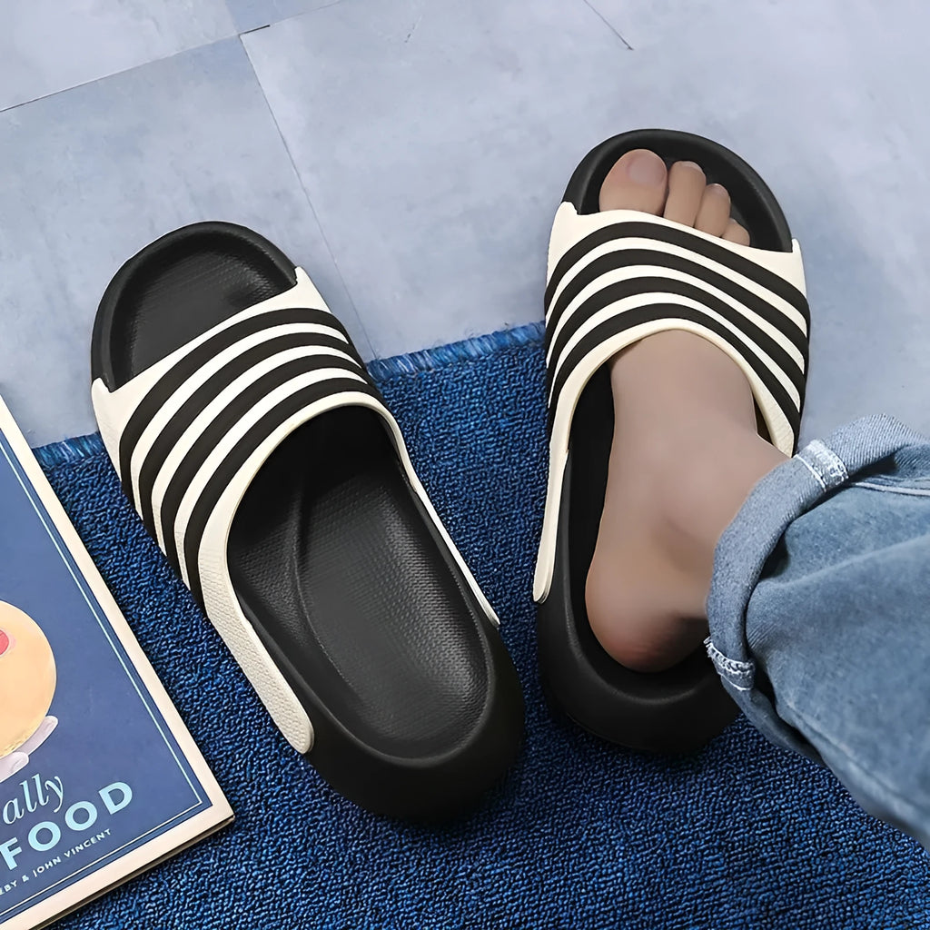 Casual PVC EVA slippers in leisure sports style available in multiple colours and size ranges