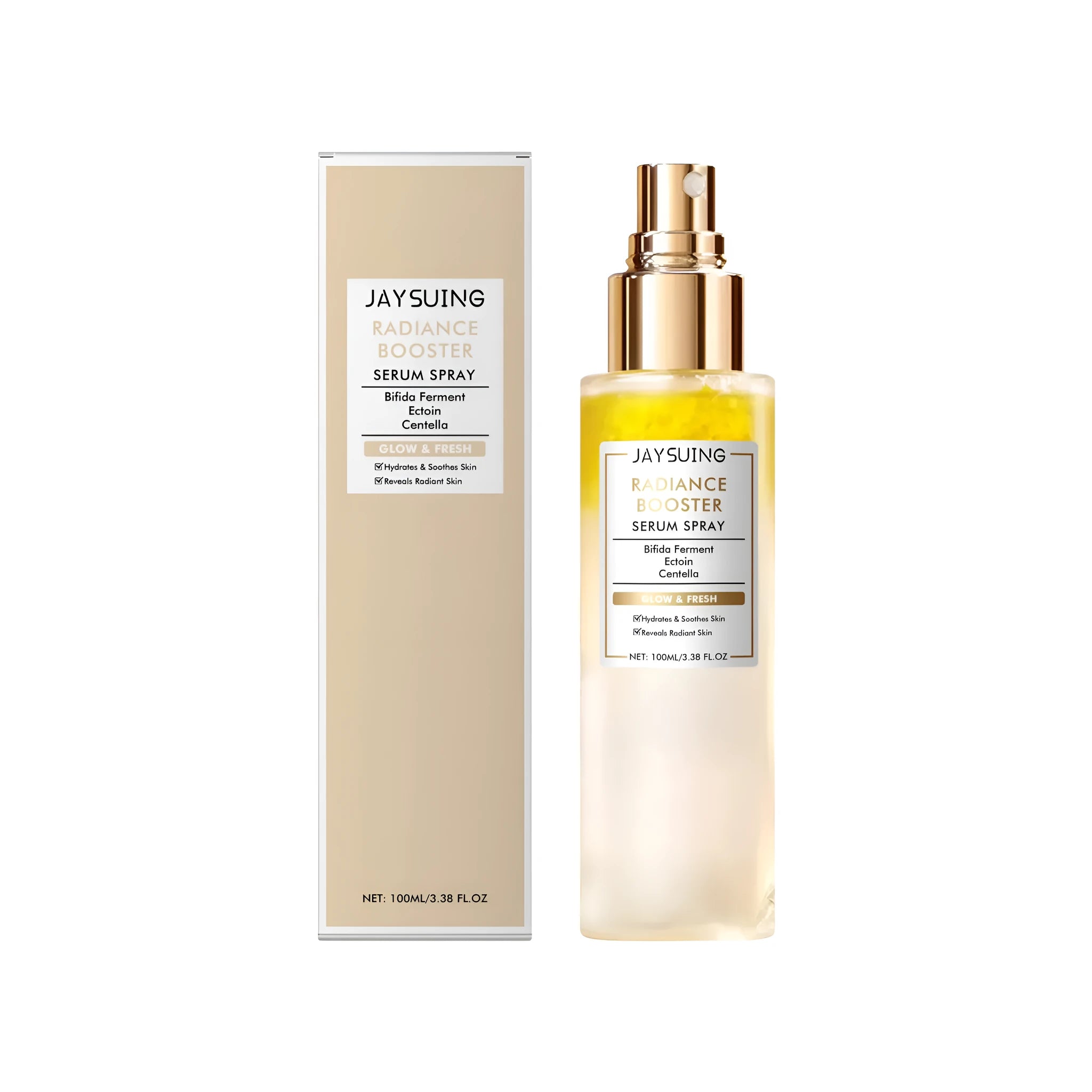 100ml facial mist spray bottle with hydrating and soothing formula