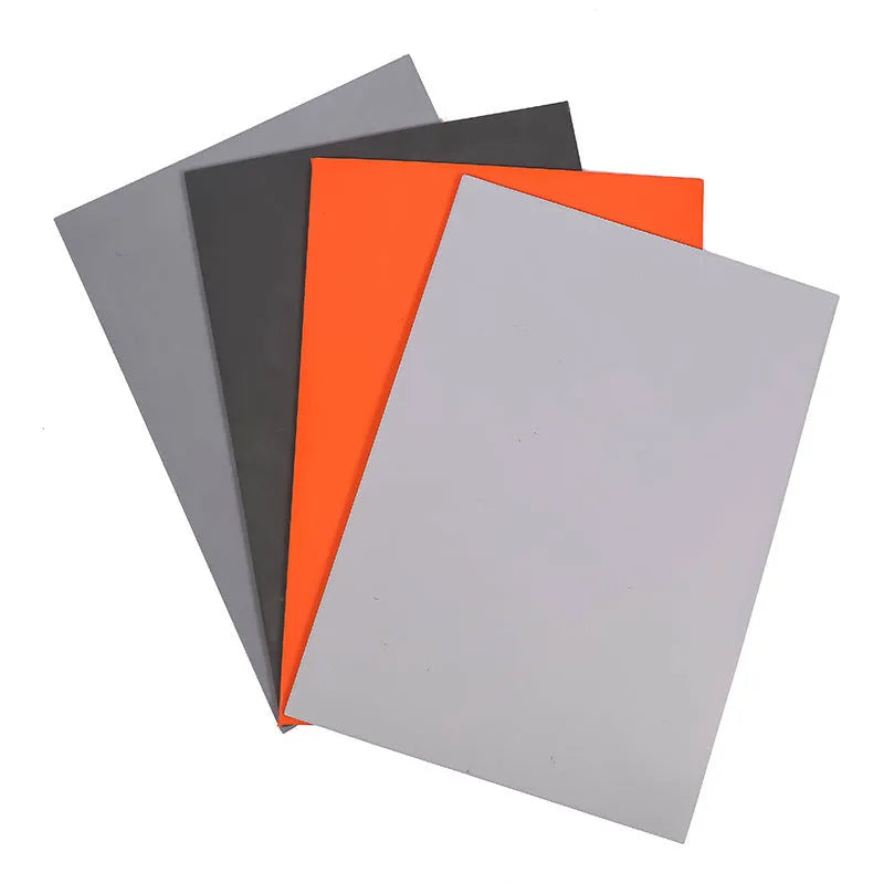 Dark gray and light gray A4 laser engraving pad, 2.3mm thick, 210mm x 297mm.