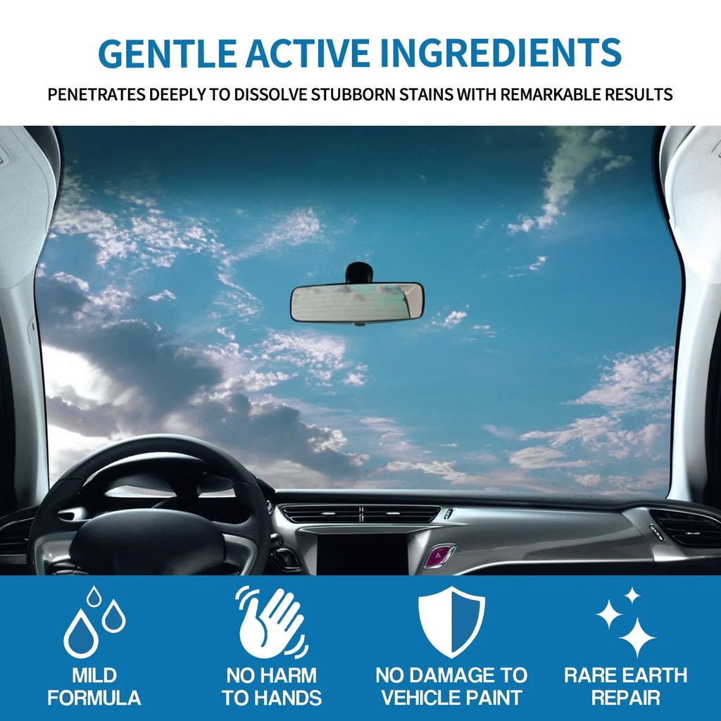 100ml car foam cleaning agent spray bottle for interior seat stain removal