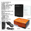 VL-60BI and VL-68BI pocket LED fill lights with clip attachment showing 10.4cm by 7.5cm by 12.5cm dimensions
