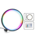 Smart LED night light with music sync and colour-changing capabilities in aluminium alloy housing