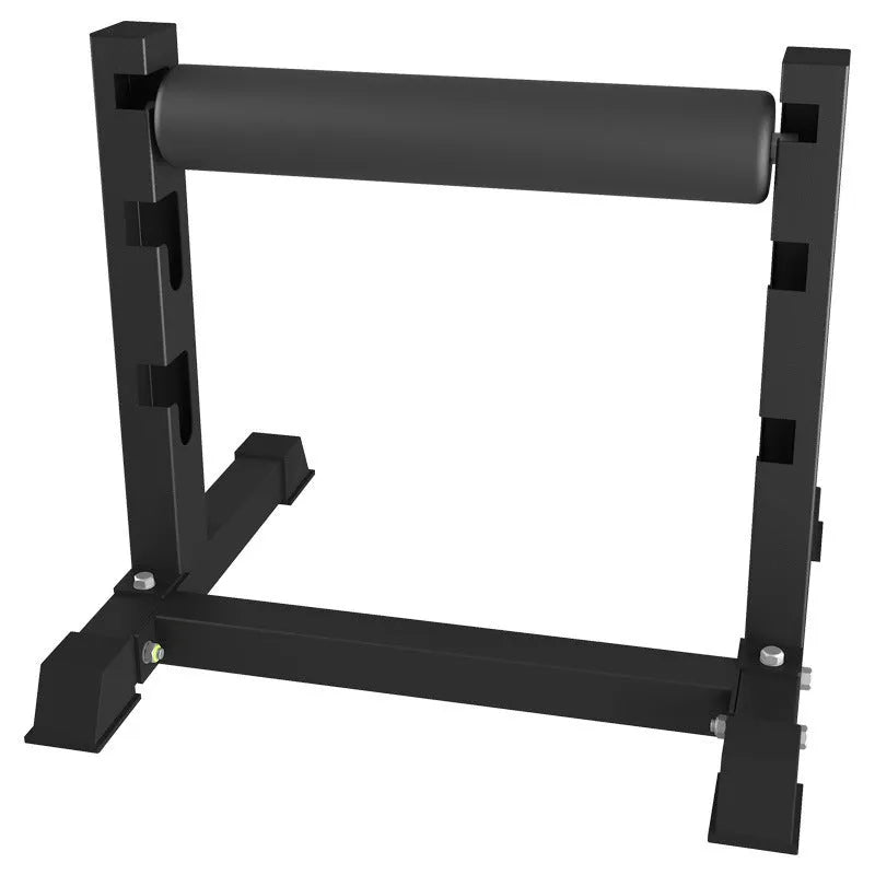 Black steel leg press trainer for fitness leg training exercises