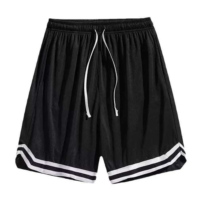 Men's gradient colour cropped workout trousers in loose fit with sizes M to 5XL options