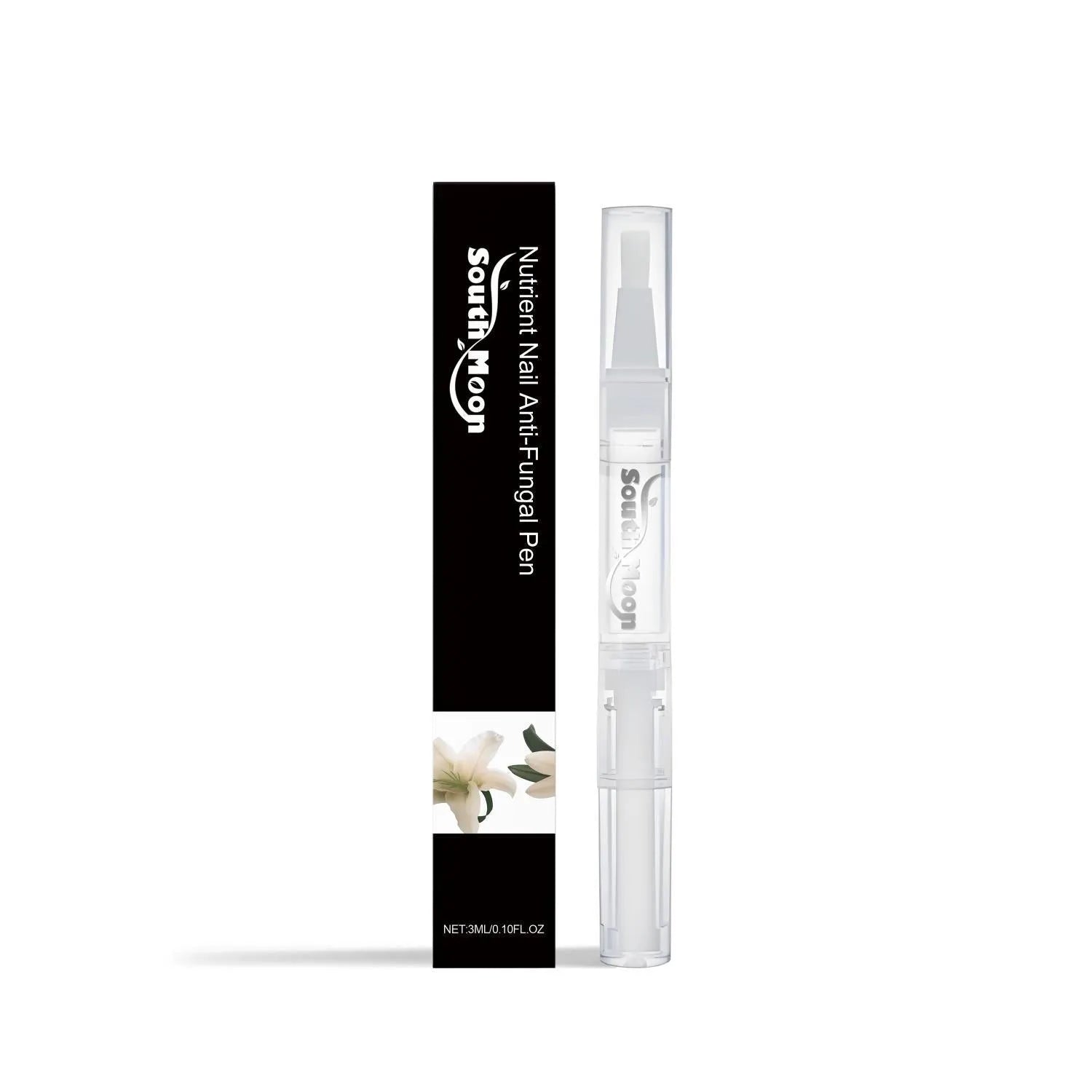 3ml nail fungus care pen with ginger and tea tree for hand and nail treatment.