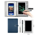 85-inch electronic writing pad with stitching appearance texture, smart pen, and USB charging cable