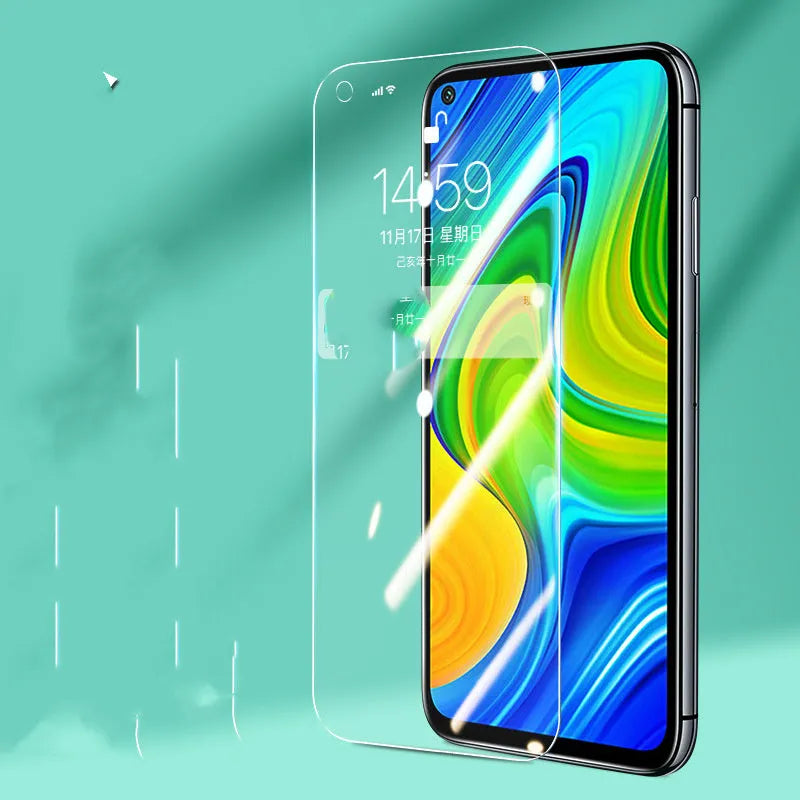 Tempered glass screen protector for Xiaomi Mi and Redmi phones with anti-scratch properties