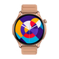 Btalk 3 Pro smart watch in grey colour showing AMOLED display with fitness stats.