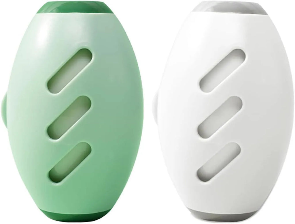 Green washable reusable gel lint roller ball with 4.5cm diameter for pet hair removal from clothes and furniture