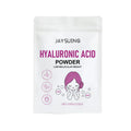 100g hyaluronic acid powder jar with ingredients list for DIY skincare formulations