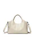 Women's genuine leather cross-body bag in multiple colours with large capacity