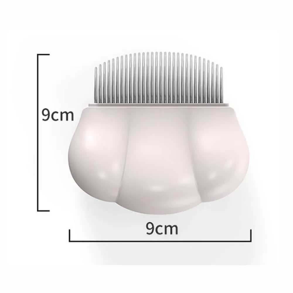 Paw Soft deshedding brush with 9x9cm head for removing matted fur from pets